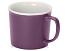 Матовая кружка Nancy 360 мл цветная снаружи, белая внутри, фиолетовый