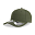 Бейсболка FIJI, 5 клиньев, застежка на липучке, оливковый