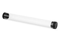 Футляр-туба пластиковый для ручки «Tube 2.0», цвет: черный, прозрачный