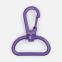 Застежка-карабин Snap Hook, L, фиолетовая