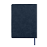 Ежедневник недатированный Solas, формат А5, с магнитом темно-синий, кремовый блок  в линейку, темно-синий