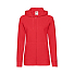 Толстовка женская без начеса LADIES LIGHTWEIGHT HOODED SWEAT 240, красный