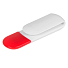 USB flash-карта "Alma" (8Гб), белый, красный