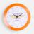 Часы настенные Vivid Large, оранжевые