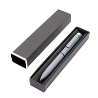 Ручка Espada в коробке Cradle чёрной с серебристым, Серый