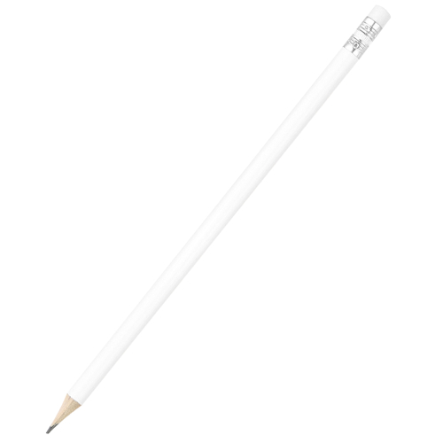 Карандаш с цветным корпусом Largo, Белый
