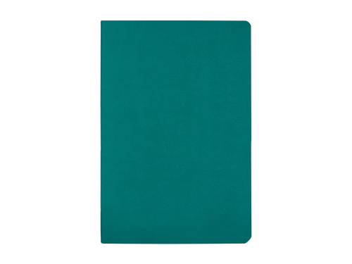 Бизнес тетрадь А5 Megapolis flex 60 л. soft touch клетка, морская волна