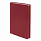 Бизнес-блокнот LADY, формат А5, бордовый, блок в клетку, бордовый