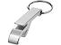 Брелок-открывалка Tao из переработанного алюминия - Серебристый