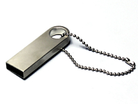 USB 2.0-флешка на 512 Мбайт с мини чипом и круглым отверстием, серебристый USB 2.0-флешка на 512 Мбайт с мини чипом и круглым отверстием, серебристый