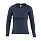 Футболка женская с длинным рукавом MAJESTIC, темно-синий