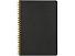 Бизнес тетрадь на гребне А5 Pragmatic, 60 листов в клетку, черный