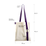 Шоппер Superbag (неокрашенный с фиолетовым)