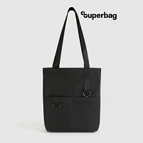 Шоппер Superbag ZIP (черный)