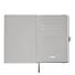 Ежедневник Alpha недатированный, серебро/серый