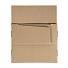 Коробка подарочная Big BOX, размер: 24 x 21 x 11 см картон МГК бур., самосборная, коричневый