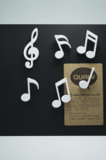 МАГНИТЫ MEMODY MAGNET (6 ШТ. / УПАК.), Белый