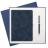 Подарочный набор Verona, синий (ежедневник, ручка)