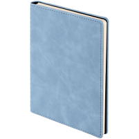 Ежедневник Spring Urban на заказ, недатированный, голубой