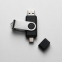 USB3.0/USB Type-C флешка на 32 Гб Квебек C, черный