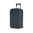 Чемодан складной Rollink Vega II 55x40x20 см, 2 колеса, серо-синий