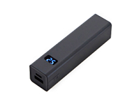 Внешний аккумулятор Rail, 5000 mAh, черный