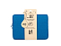 RIVACASE 7703 azure blue ECO чехол для ноутбука 13.3-14 / 12