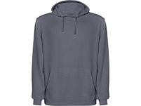 Толстовка с капюшоном KENIA унисекс, серо-голубой выстиранный