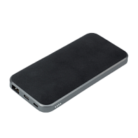 Внешний аккумулятор In Velour 10000 mAh, черный Внешний аккумулятор In Velour 10000 mAh, черный