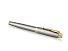Перьевая ручка Parker IM Metal Brushed Metal GT, перо: F, цвет чернил: blue