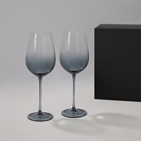 Подарочный набор 2 бокала для вина Mancera в черной коробке