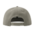 Бейсболка SNAP BACK-S, 6 клиньев, пластиковая застежка, серый