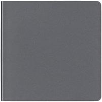 Блокнот Charm, серый