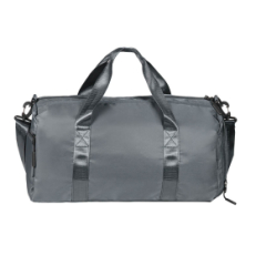 Сумка спортивная "Gym"; серая; 45х21х20 см; полиэстер, темно-серый