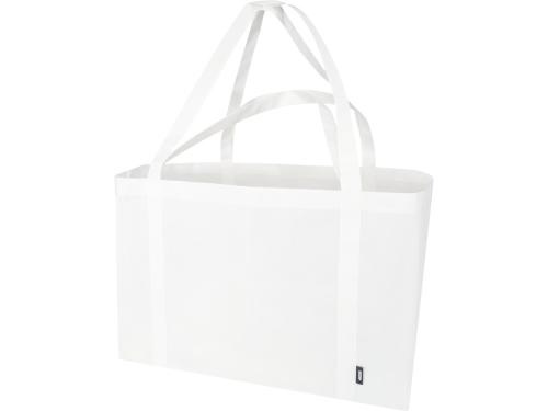 Jumbo эко-сумка очень большого размера из нетканого материала, объемом 65 л, белый