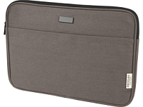 Чехол для 14-дюймового ноутбука Joey объемом 2 л из брезента, переработанного по стандарту GRS, серый Чехол для 14-дюймового ноутбука Joey объемом 2 л из брезента, переработанного по стандарту GRS, серый