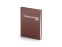 Ежедневник А6 недатированный Бумвинил, коричневый
