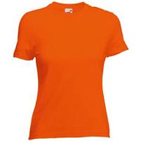 Футболка женская "Lady-Fit Valueweight T", оранжевый