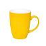 Кружка SWEET с прорезиненным покрытием, желтый