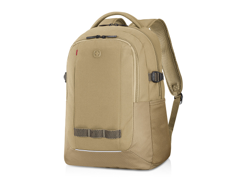 Рюкзак WENGER Ryde 16, бежевый, переработанный ПЭТ/полиэстер, 32 x 21 x 47 см, 26 л