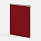 Ежедневник Flex Shall New, недатированный, красный