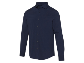 Carnelian мужская рубашка из поплина - Navy Blue