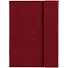Ежедневник Flap на заказ, недатированный, красный