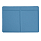 Чехол для автодокументов Simply, голубой, 9.3 х 12.8 см, PU, голубой