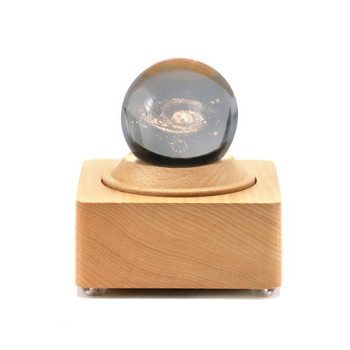 Интерьерная лампа с колонкой и функцией проекторного освещения Univero, Коричневый