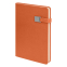 Ежедневник недатированный Spirit , формат А5, в линейку, оранжевый
