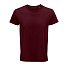 Футболка мужская CRUSADER MEN 150 из органического хлопка, бордовый