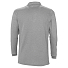 Рубашка поло мужская с длинным рукавом Winter II 210 серый меланж