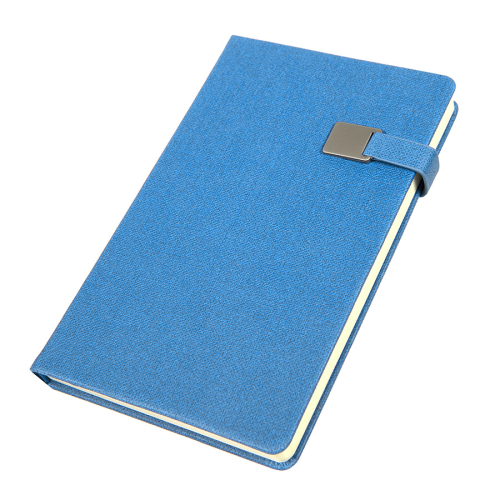 Ежедневник недатированный Linnie, формат А5,в линейку, лазурный