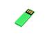 Флешка промо в виде скрепки, 64 Гб, зеленый